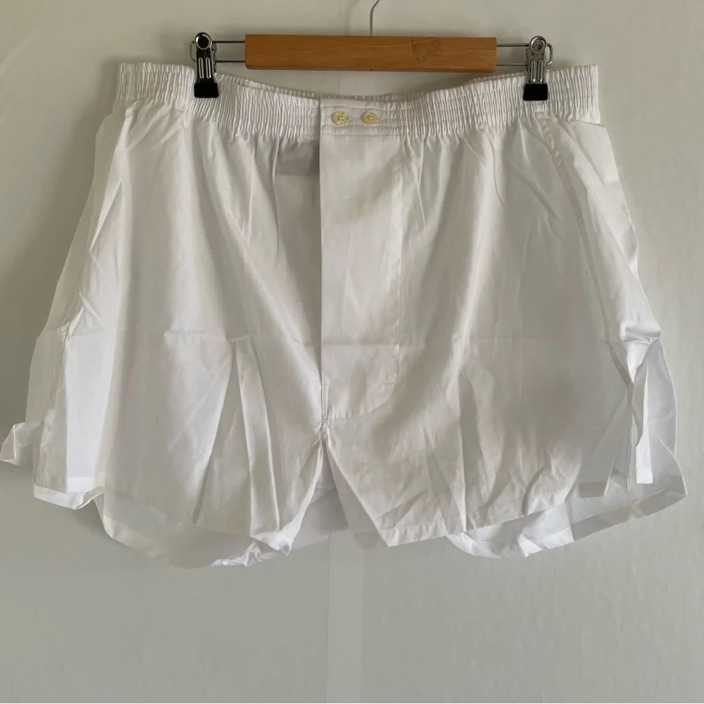 Nordstrom White Men’s Full Boxer Size 40